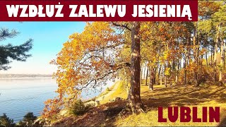 Lublin Jesienny relaksujący spacer wzdłuż Zalewu Zemborzyckiego 6 listopada 2024 [upl. by Felske]