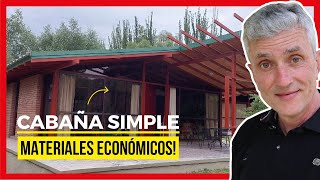 🖐 Casas Rústicas de Campo 5 Datos IMPERDIBLES de una Cabaña Moderna y ECONÓMICA [upl. by Pul711]