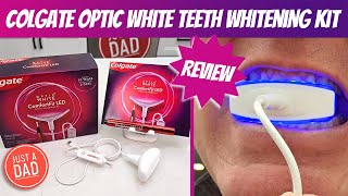 Colgate Optic White Teeth Whitening Kit REVIEW [upl. by Naujed]