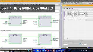 Processing of Input Analog Signal by using NORMXSCALEX TIA Portal [upl. by Kamin477]