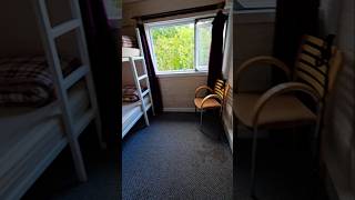 2 person bedroom at The Lochside Hostel on The Great Glen Way Scotland thegreatglenway hiking [upl. by Ellevart]