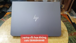 Đã bán đồ họa khủng sx 2020 HP Zbook Studio G5 i7 9750H 12cpu ram 32G ssd 1TB card rời 4G [upl. by Nesrac]