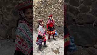 RCCL Ultimate World Cruise Peruvian Girls from Cusco Singing [upl. by Durrett]