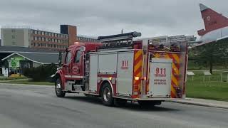 Bay St George Stephenville First Responders responding  Newfoundland [upl. by Ralyks]