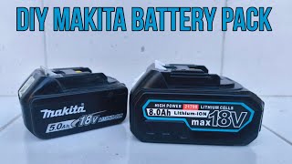 DIY MAKITA 18V BATTERY [upl. by Rj160]