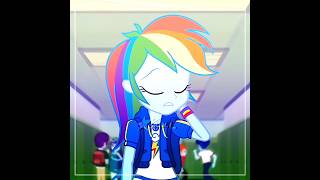 sometimes its hard 2 face reality original idearainbow dash edit ANI [upl. by Leroj]