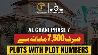 Low Budget Housing Society  AlGhani Phase 7  Credible Developers  Plots with Map [upl. by Best]