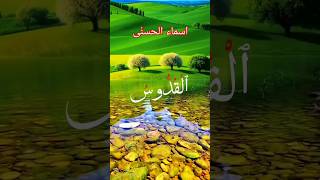 asmaa ul husna اسماء الحسنٰی quranicwisdom [upl. by Ymeon389]