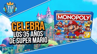 MONOPOLY DE SUPER MARIO CELEBRACIÓN  ¡Te enseño cómo se juega [upl. by Riva]