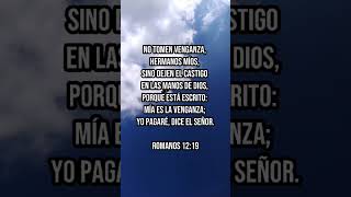 Romanos 1219 miversiculobiblico versiculo biblia versiculodiario palabradeDios Dios fe [upl. by Yrellih]