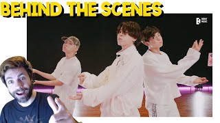 3J Butter Choreo BEHIND THE SCENES Perfection  Reaction [upl. by Arahset]