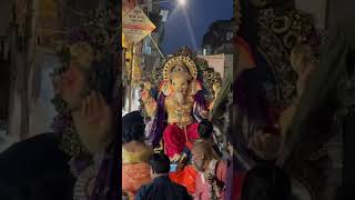 amchaganpatibappa cute ganpatisongs cutebaby bappamoryare ganpatiagman marathi mumbai [upl. by Nbi]