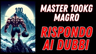 Master come fai a pesare 100 kg magro e da natural Ecco la spiegazione [upl. by Atela644]