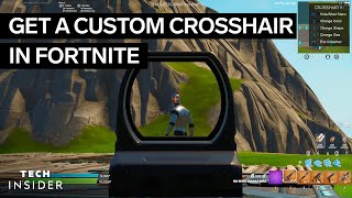 How To Get A Custom Crosshair In Fortnite [upl. by Nnael]