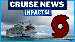 CRUISE NEWS Hurricane Milton Impacts Cruises BacktoBack Coast Guard Rescue NCL Charter amp MORE [upl. by Rivi710]