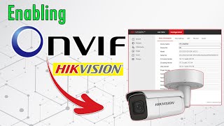 How to enable ONVIF for hikvision IP camera [upl. by Nylaret]