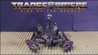 Transformers Rise Of The Beasts Scorponok StopMotion [upl. by Aisetra]