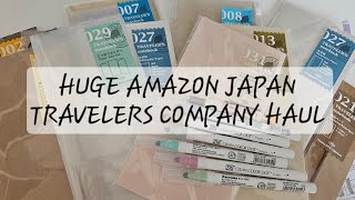 Amazon Japan Travelers Company HAUL and repairing a Travelers Notebook the complicated way [upl. by Shear442]