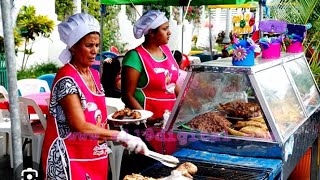 Qué tipo de comida podés encontrar en Managua de noche [upl. by Elynad]