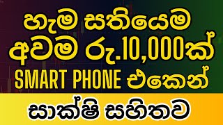 Earn Money by Mobile phone  New Dropshipping Site  Method Emoney Sinhala  Free Marketing Tools [upl. by Ahseiym654]