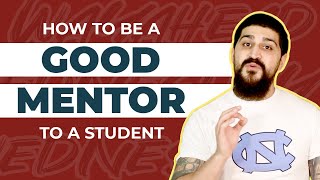 How to be a Good Mentor to a Student mentoring TIPS and STRATEGIES [upl. by Soo]