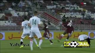 ملخص مباراة قطر 1 0 الجزائر مباراة ودية Qatar 1 0 Algeria [upl. by Garcia200]