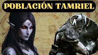 The Elder Scrolls Lore Español  La Población de Tamriel ¿Un Enigma Desvelado ESPECULATIVO [upl. by Holman761]