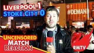 Liverpool 10 Stoke quotLate Johnson Header Wins 3 Vital Pointsquot  Uncensored Match Reaction [upl. by Eojyllib]