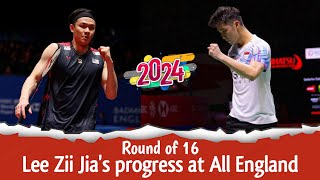 Badminton highlights I Lee Zii Jia vs Loh Kean Yew II All England 2024 [upl. by Kape503]