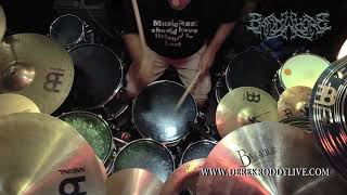 Derek Roddy  Bandwhore  Artforms of Butchery  Drum Playthrough [upl. by Memory]