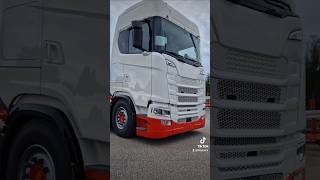 Trucks paint work scania refinish lackering standox sweden truck spraypaint refinish [upl. by Short735]