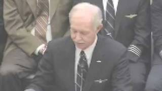 Capt Chesley B Sullenberger III Testifies [upl. by Irrep]