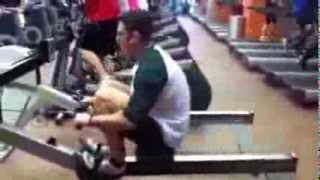 Gym  rowing machine fail [upl. by Chan]