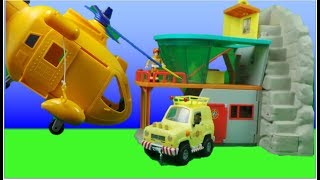 FEUERWEHRMANN SAM Neue BERG Rescue STATION amp WALLABY für kinder  fireman Sam folgen deutsch [upl. by Yoo271]