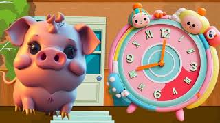 Hickory Dickory Dock  RS Nursery Rhymes amp Kids Songs  Hickory Dickory Dock Song 54 [upl. by Roselle]