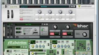 Propellerhead Reason 4 Tutorial programming Combinator patches splits and layers with keyranges [upl. by Hana]