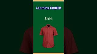 Clothes Words  Learning English For Beginner  eschoolenglish1 [upl. by Eintirb]