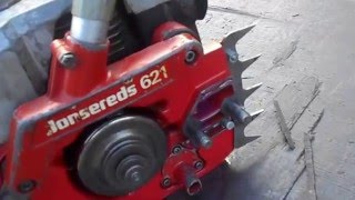 Jonsereds 621 Chainsaw test run [upl. by Vola890]