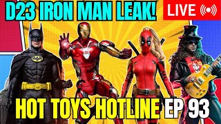 Hot Toys Hotline 93  Hot Toys 89 Batman 20 A Fail D23 Iron Man Mark 80 Leaked Ladypool [upl. by Thordis312]