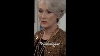 Il CERULEO di MIRANDA PRIESTLY  Shorts  Netflix Italia [upl. by Neetsirk225]