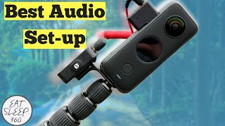 Insta360 ONE X2 mic adaptor  a great combo with Rode Wireless Go [upl. by Sandro]