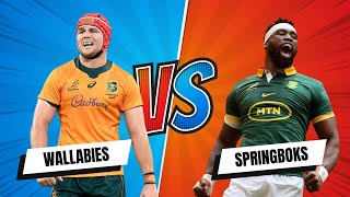 WALLABIES VS SPRINGBOKS  TEST 1 2024 PREVIEW [upl. by Ilyse695]