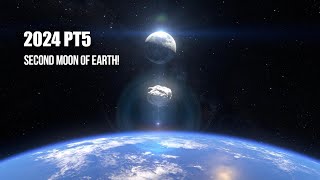 2024 PT5  Second Moon of Earth  New Moon for 56 Days space pt5 newmoon 2024PT5 MiniMoon [upl. by Leaffar]