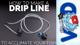 How To Make a Drip Line to Acclimate Your Fish • BigAlsPetscom [upl. by Elstan700]