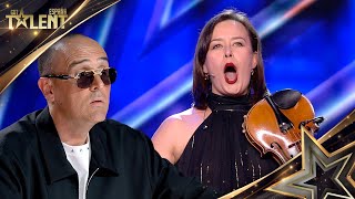 DESLUMBRA al plató entero con esta SORPRESA en su actuación  Audiciones 03  Got Talent España 2024 [upl. by Wager]