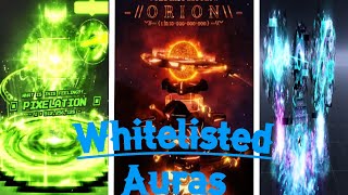 Sols RNG Era 9 Whitelisted Auras  ORION [upl. by Pardew]