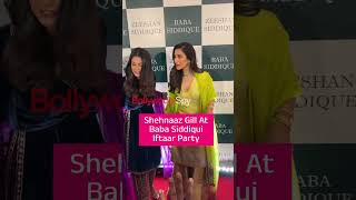 Shehnaaz Gill At Baba Siddiquis Iftaar Party  shorts [upl. by Ferriter546]