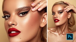 High End Professional Retouch  Beauty Portrait Retouch  Photoshop [upl. by Ennairak]