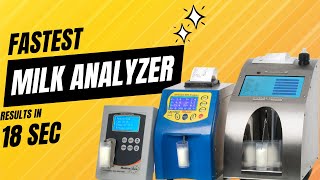 Fastest milk analyzer  18 sec Milkotesters Lactomat Measure Fat SNF CLR Protein and more [upl. by Darline]