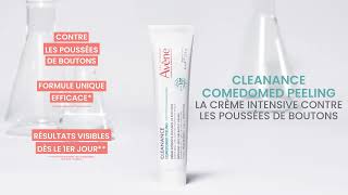 INNOVATION  Cleanance Comedomed Peeling de Eau Thermale Avène [upl. by Chenay]